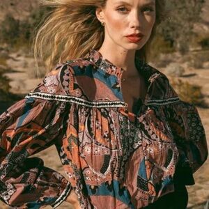 Cleobella Multicolor Paisley Blouse
